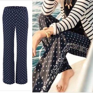 CAbi Navy Track Star Trouser Style # 5176 Wide Leg